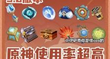 原神50级树脂攻略（每日活跃与合理分配，助你快速提升战斗力）